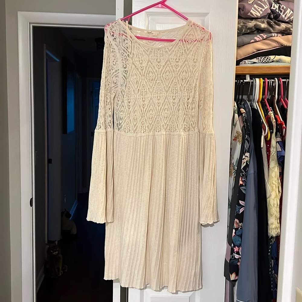 floreat bell sleeve dress from Anthropologie size M never worn